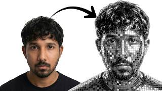 Turn Any Logo into DISCOMORPHISM ✨ AI Image Style Tutorial Telugu