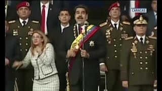Venezuela's Maduro fine after drone attack interrupts speech