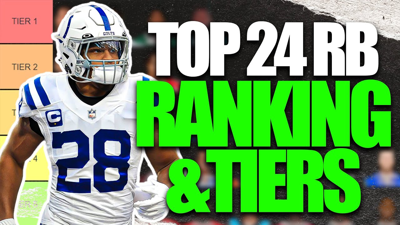 Top 24 RB Rankings & Tiers 2023 Fantasy Football YouTube