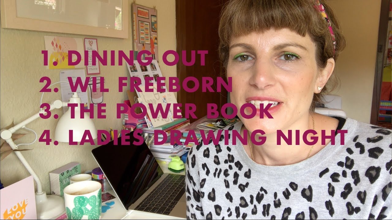 DINING OUT WIL FREEBORN THE POWER BOOK LADIES DRAWING NIGHT YouTube
