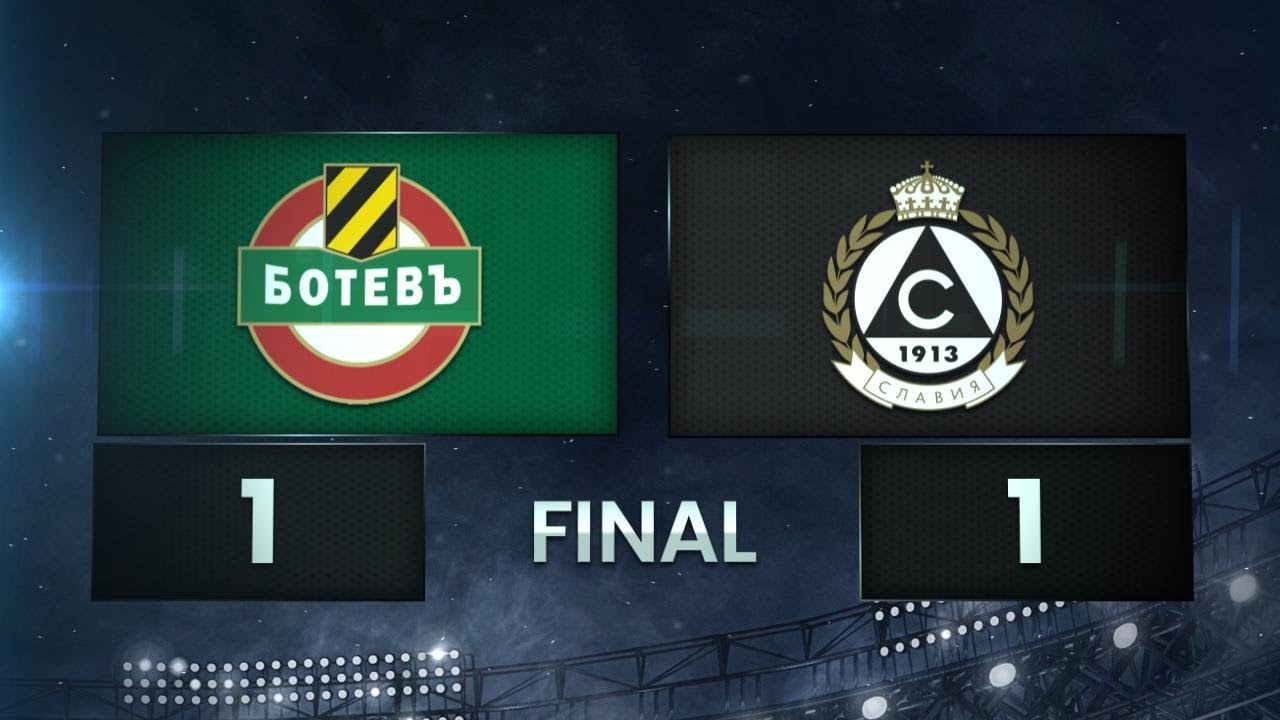 Ботев Пловдив - Славия 1:1 /разширен репортаж/