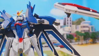 ガンダムSEED  HG Rising Freedom Stop Motion BuildHG ライジングフリーダム