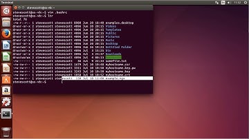 Creating Aliases in .bashrc