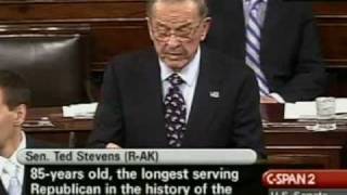 TPMtv: Senator Stevens' Farewell