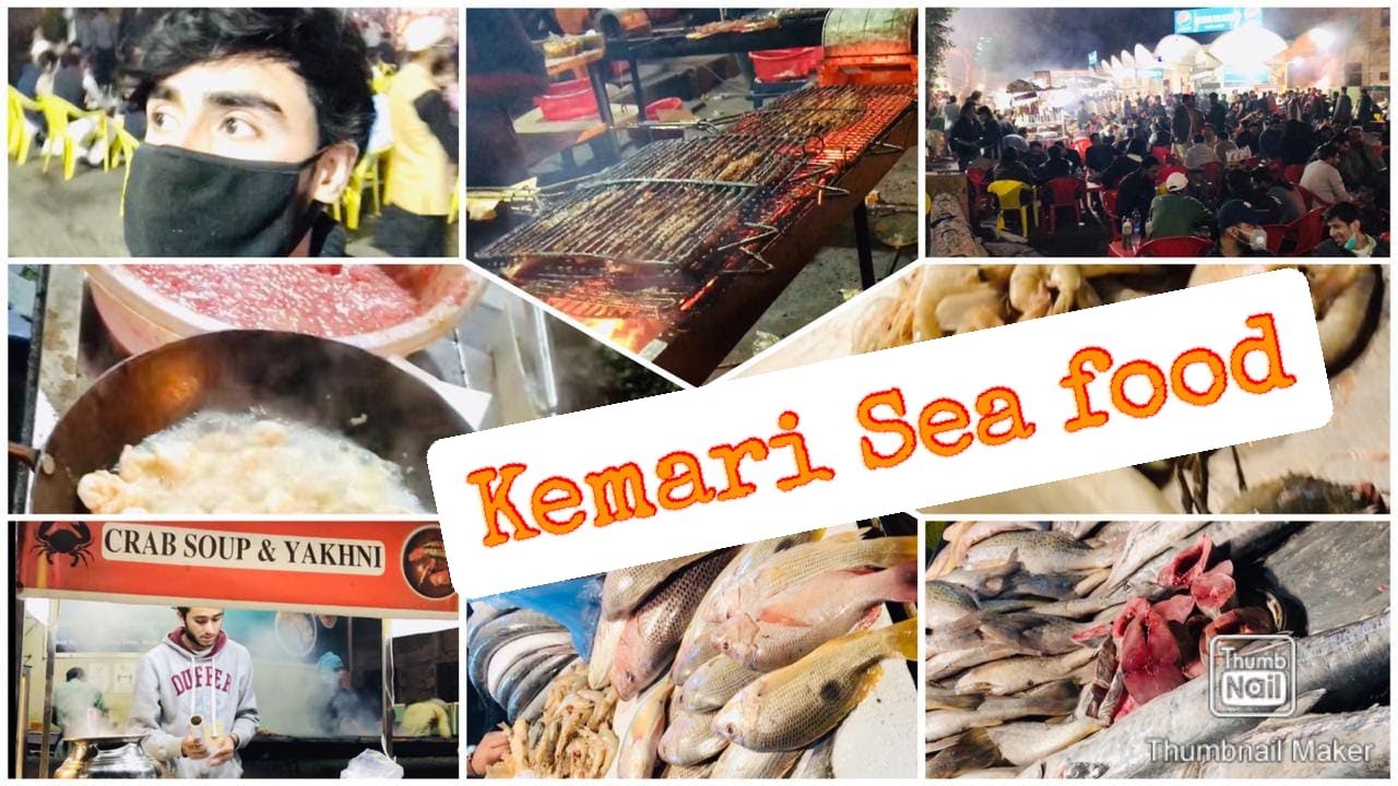 Kemari Sea Food 2021 vlog Karachi Best sea food KPT Grilled fish