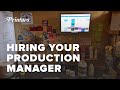 Hiring & Training a Production Manager for Your Screen Printing Shop