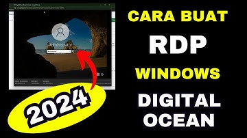 CARA MEMBUAT RDP WINDOWS DI DIGITAL OCEAN 2024