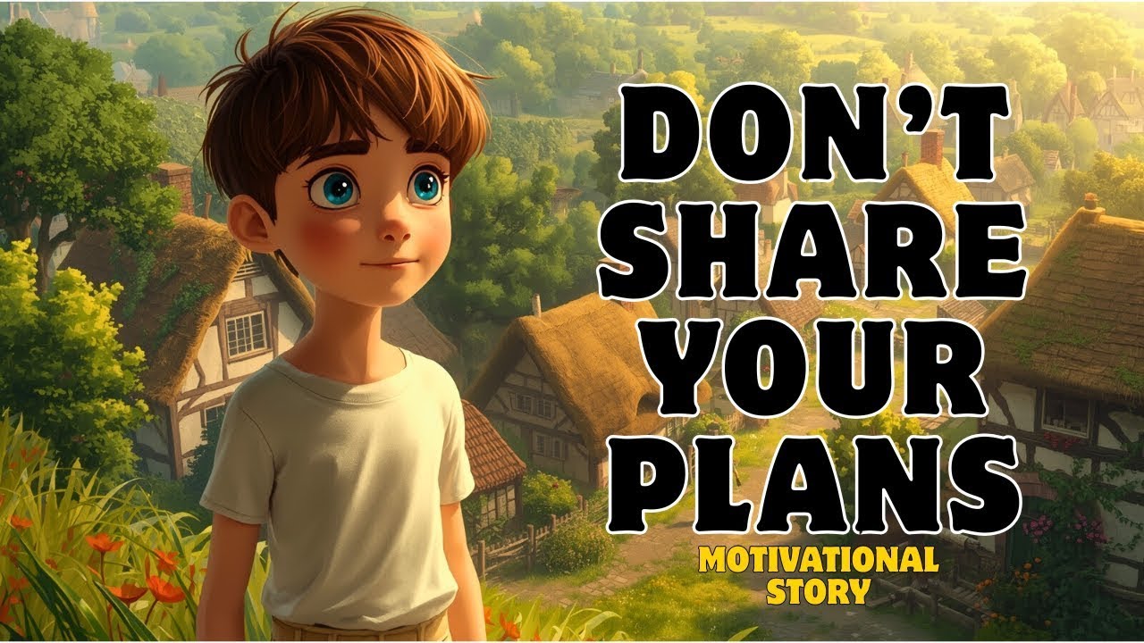 Stop Telling People Your Plans | Powerful Moral Story For Success