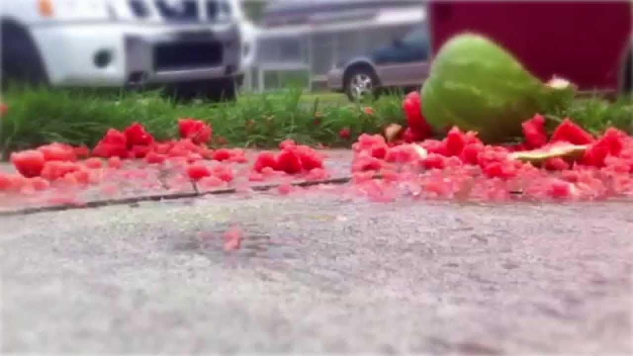 Watermelon Splat WATERMELON SPLAT! - YouTube