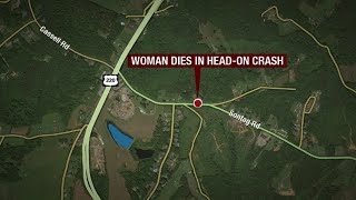 Woman dies in head-on crash in Franklin County