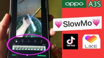 CARA SLOWMO DI OPPO A3S. TANPA APLIKASI