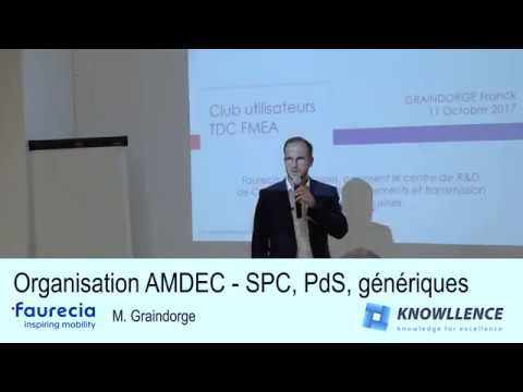 Faurecia Logiciel AMDEC et SPC, déploiement mondial