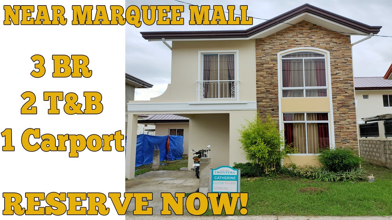 House and Lot for Sale Pampanga Solana Frontera Near Marquee Mall and