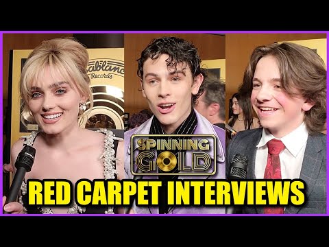 Spinning Gold Red Carpet Interviews: Meg Donnelly, Jeremy Jordan, Jason Isaacs, & More!