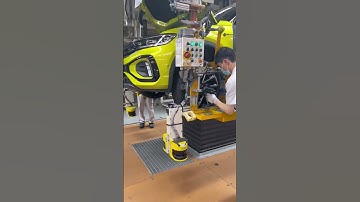 Assembling new car tires- Good tools and machinery make work easy