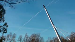 Flag Pole Raising