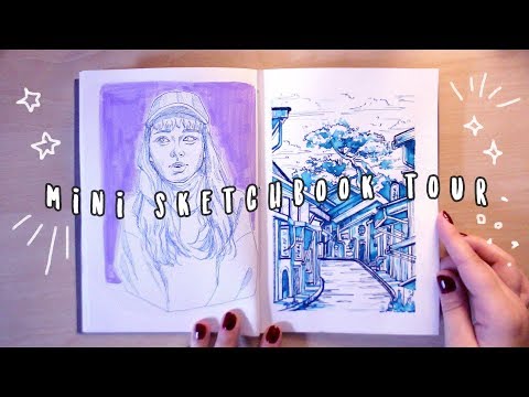 Mini Sketchbook Tour