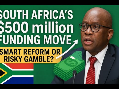 South Africa’s $500 Million Funding Move Explained | Smart Reform or Risky Gamble?
