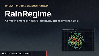 Regime-Aware AI Post-Processing of Monsoon Rainfall Forecasts screenshot 3