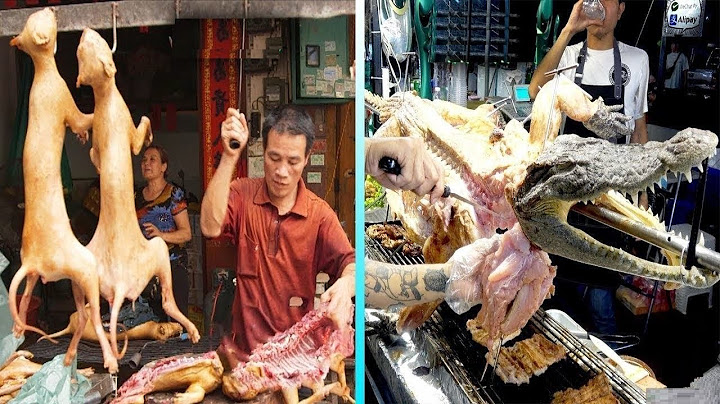 LES PLATS LES PLUS BIZARRES QUE L'ON MANGE EN ASIE !