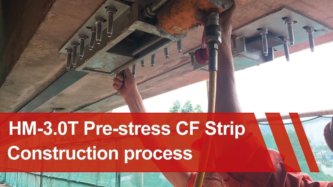 The Construction Process of HM-3.0T (20mm width) Pre-stress Carbon ...