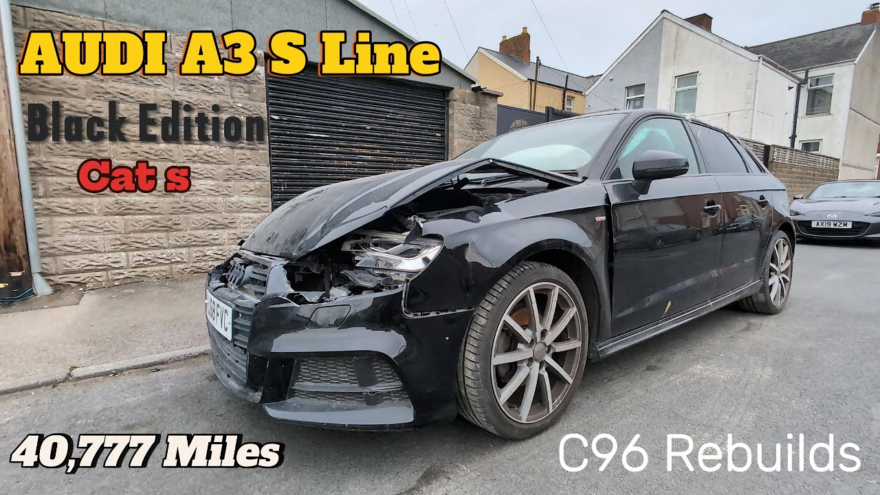 2018 AUDI A3 S LINE BLACK EDITION Cat S Repair (Part 1)