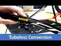 Mountain Bike Tubeless Conversion