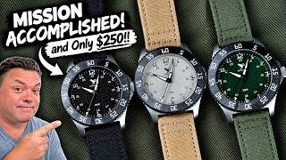 The Mission Series 01 from NEW Brand Paradigm Horology - Only $250!