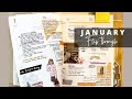 JANUARY 2022: PLANNER FLIP THROUGH