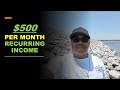 How To Earn $500 Per Month Online (Recurring Income)