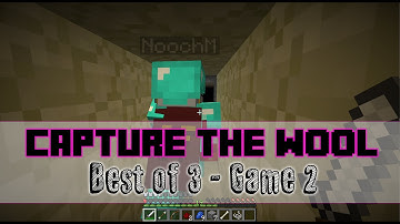 Minecraft: Capture The Wool #1 - Best of 3, Game 2 - THAT ESCAPE!