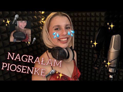 NAGRAŁAM PIOSENKĘ !!! 🎤✨🥹