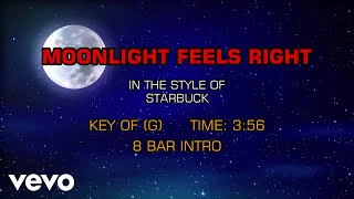 Video-Miniaturansicht von „Starbuck - Moonlight Feels Right (Karaoke)“