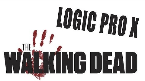 The Walking Dead Theme (Cover By Diggo) LOGIC PRO X