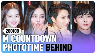 [4K] 200109 SF9, ATEEZ, CLC, MOMOLAND, VERIVERY, LEE JIN HYUK, KARD ... M COUNTDOWN PHOTOTIME BEHIND