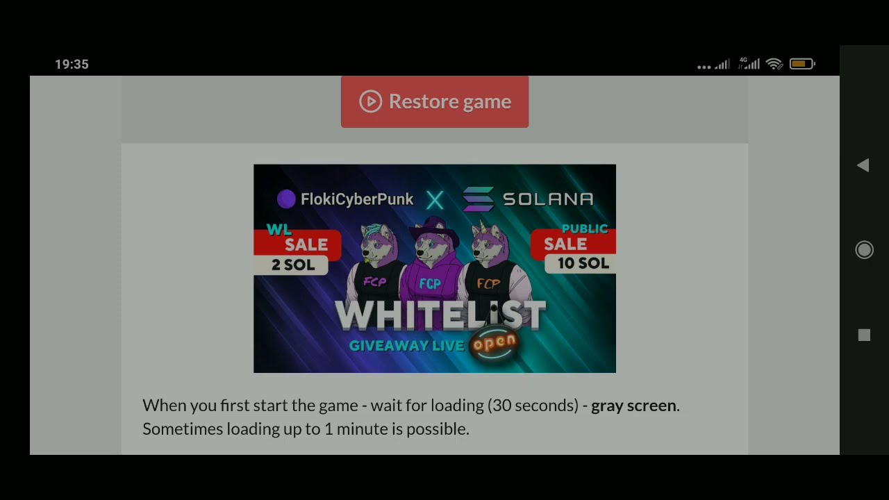 Как выполнить задание в Амбассадорку Floki CyberPunk/NFT