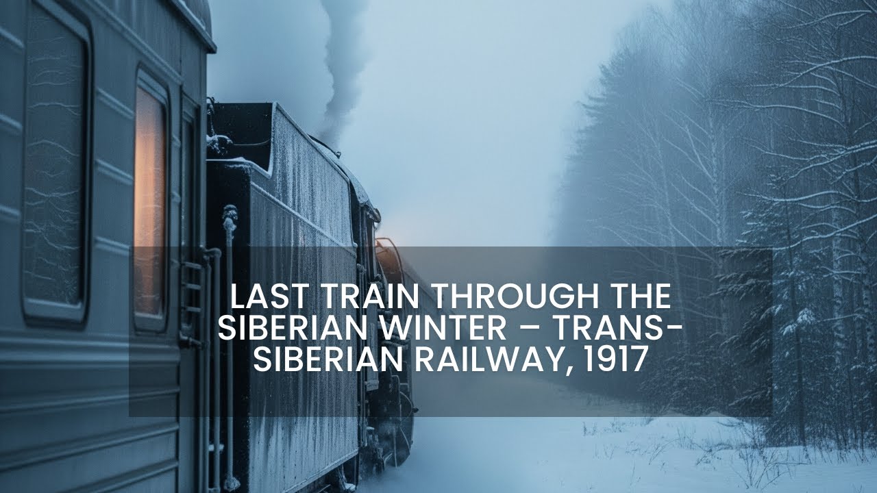 Last Train Through Siberia – A Sleep Story from 1917’s Frozen Empire