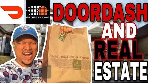 How Doordash & Real Estate goes great together? - Driving for Dollars with Propstream