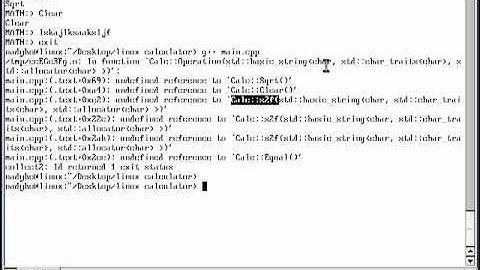 Linux GUI Calculator-04 Class Functions Part 1 3
