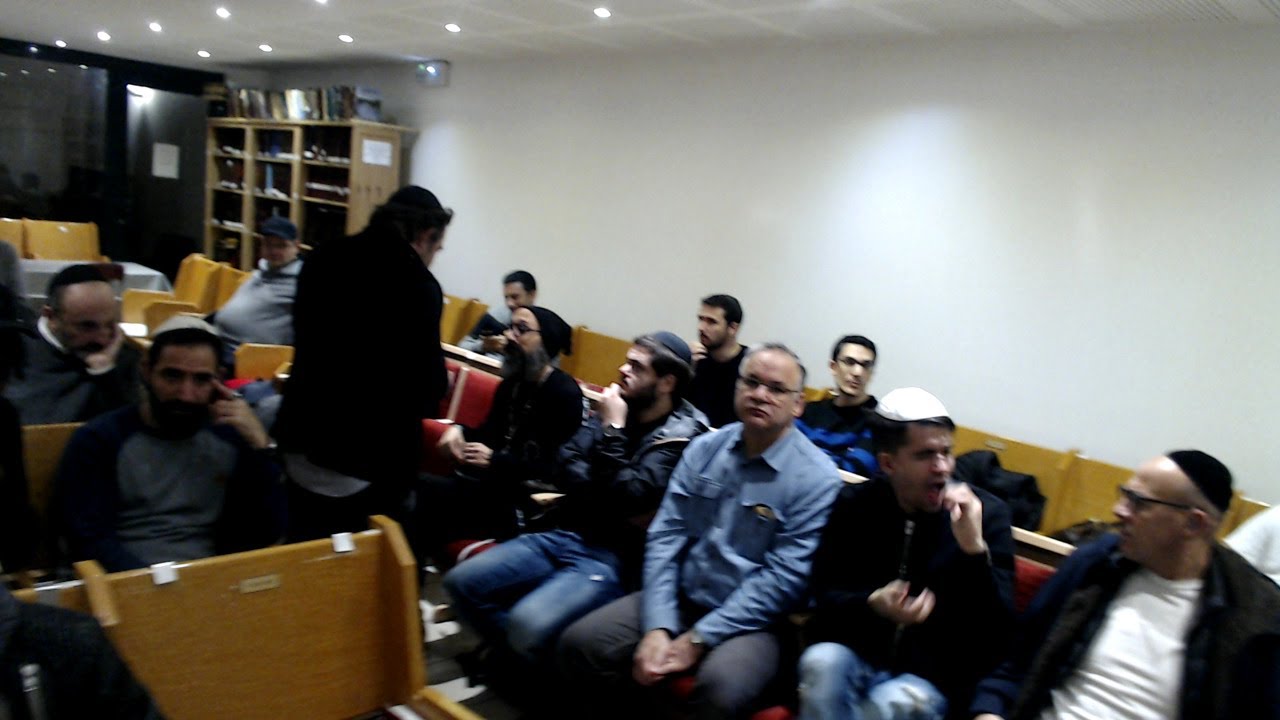 Synagogue Paris 20ème 1-11-018, R.Ifrah