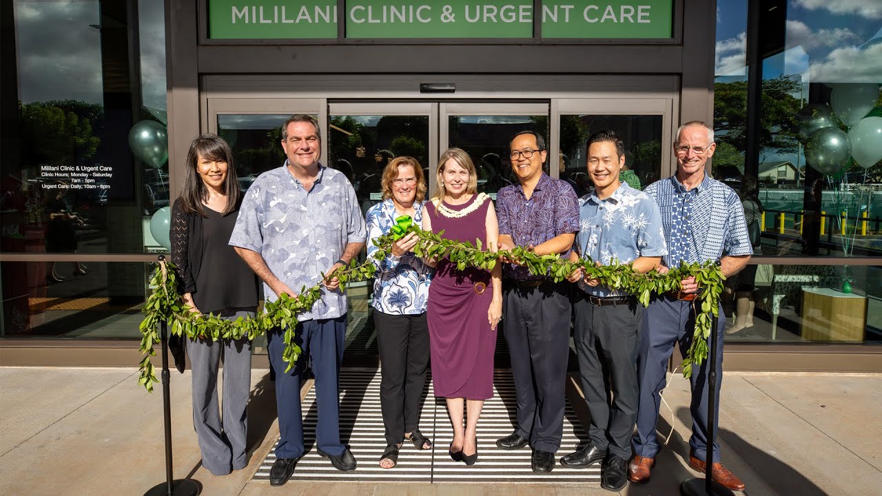 Straub Benioff Opens New Clinic & Urgent Care in Mililani
