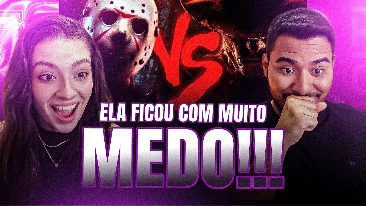 CASAL REAGE: Freddy Krueger VS. Jason Voorhees | Duelo de Titãs (ESPECIAL de TERROR)