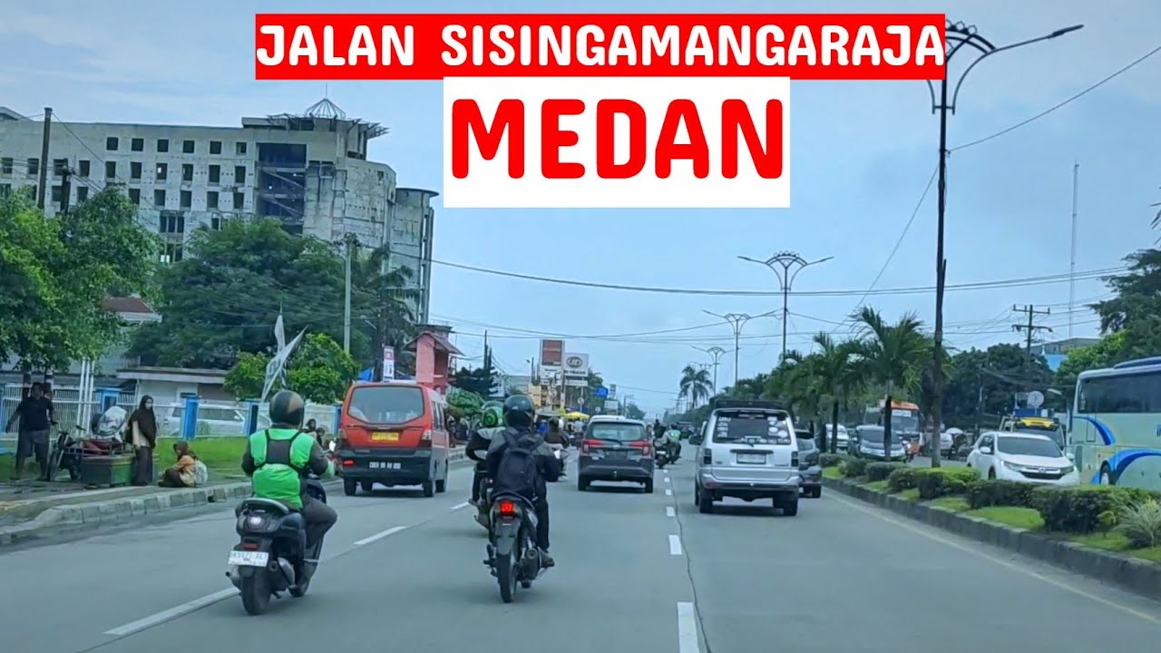 jelang lebaran! jalan sm  raja medan