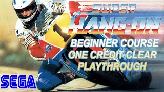 Super Hang-On (Arcade) | Beginner Course | 1CC Playthrough