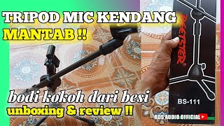 Tripod Mic Pendek Paling Recomended Murah Dan Kuat -Unboxing & Review