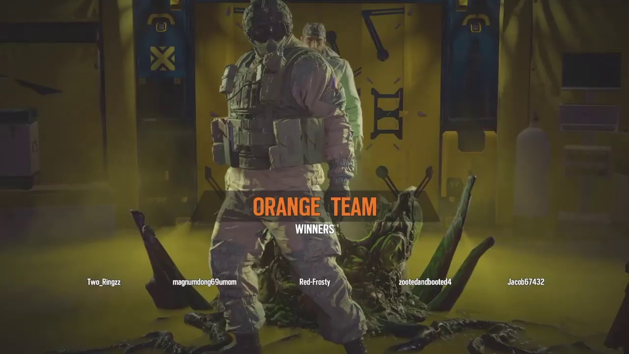 Rainbow siege six my friend try funny with zombie mode