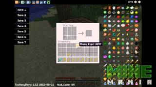 Blaze Tools Mod 1.3.2 - MineMania.Net