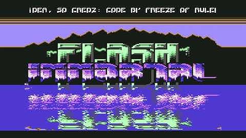 Flash Immortal Intro ! Commodore 64 (C64)