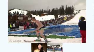 #slushcup at @SunshineVillage Ski and Snowboard Resort