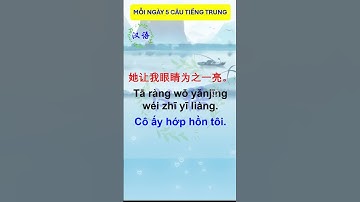 Cùng học tiếng Trung - Mỗi ngày 5 câu tiếng Trung 49 #tuvungtiengtrung #hoctiengtrung #learnchinese